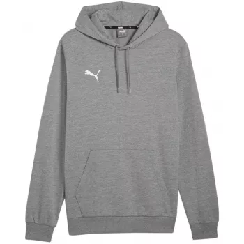 Puma Team Goal Casuals Hoody vidēji pelēks heather vīriešu kapuce