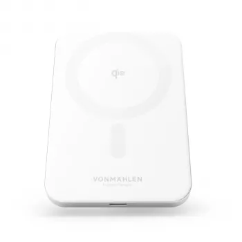 Vonmählen Evergreen Mag Magnētiskā bezvadu powerbank 5.000 mAh Balta