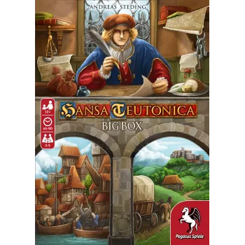 PEGASUS Hansa Teutonica Big Box stratēģijas galda spēle