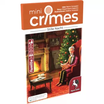 PEGASUS MiniCrimes - Silent Night | Ziemassvētku noslēpumu dedukcijas spēle