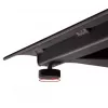 B-TECH AV SYSTEM X - Universāls grīdas statīvs plakanajiem ekrāniem (VESA 600 x 400) - 1,8 m