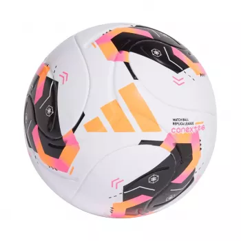 adidas Conext 26 League futbola bumba 5. izmērs, balta/melna/saules oranža KE5865