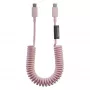 Native Union Pop Cable USB-C uz USB-C 1,2m 60W pīts kabelis - Candy