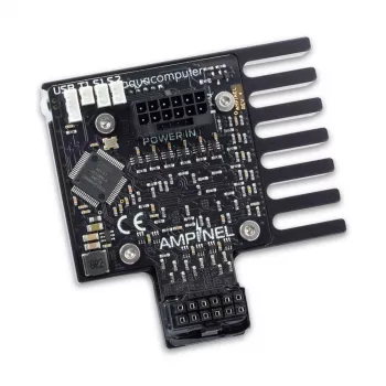 Aqua Computer AMPINEL 12V-2x6 grafikas kartes jaudas pārvaldība, 650 W, OLED, RGBpx - Type B