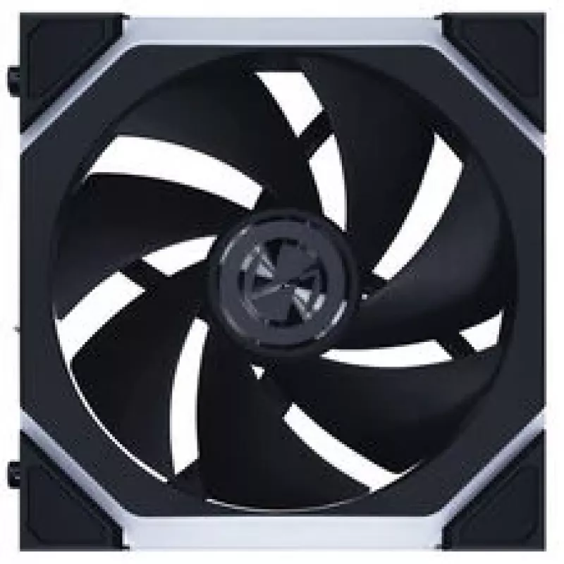 Lian Li UNI FAN SL FLEX Wireless ARGB 120 mm PWM korpusa ventilators - 3 iepakojumā, melns, reversā lāpstiņa