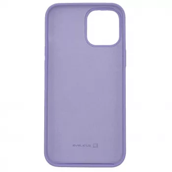 Evelatus Apple iPhone 12 Pro Max Premium Soft Touch Silikona maciņš gaiši purpura krāsā
