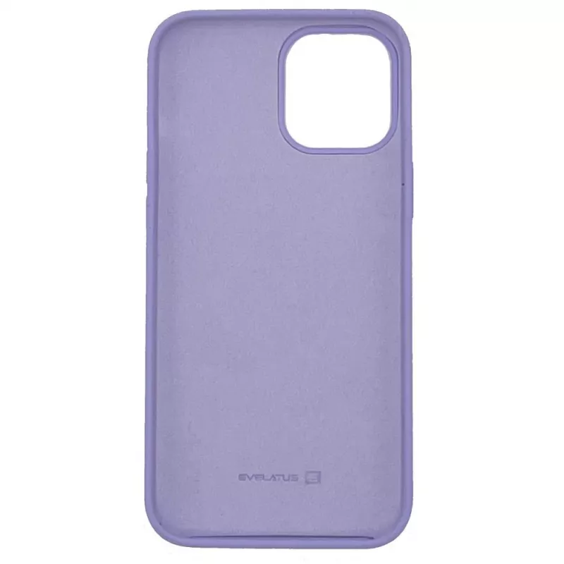 Evelatus Apple iPhone 12 Pro Max Premium Soft Touch Silikona maciņš gaiši purpura krāsā