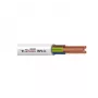 BVV-LL 2x1 mm² balts PVC izolēts elektriskais kabelis, 50 m spole