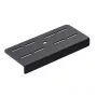 VIRPIL Controls krēsla stiprinājuma pagarinājuma plāksne, 140 mm - melna