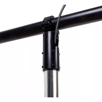 B-TECH AV SYSTEM 2 - Truss skavas stiprinājums Ø50mm stabiem (melns)