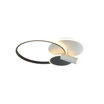 LED griestu paneļa gaisma 35W + 3W 2425lm 4000K dabīgi balta kvadrātveida virsmas montāžai