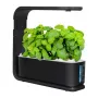 Viedais hidroponiskais pods ZG1001 melns – 6 vietu iekštelpu dārzs ar pilna spektra LED, Wi-Fi lietotnes vadību, 2,5L tvertni