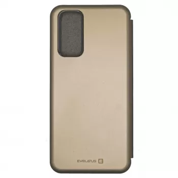 Evelatus Xiaomi Redmi Note 10S / Poco M5s grāmatas vāciņš zelts