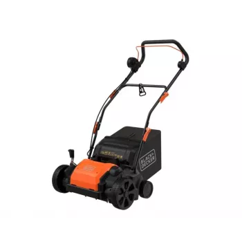 BLACK+DECKER 1200W elektriskais skarifikators un aerators 32cm BEOEP320 ar 35L savākšanas kasti
