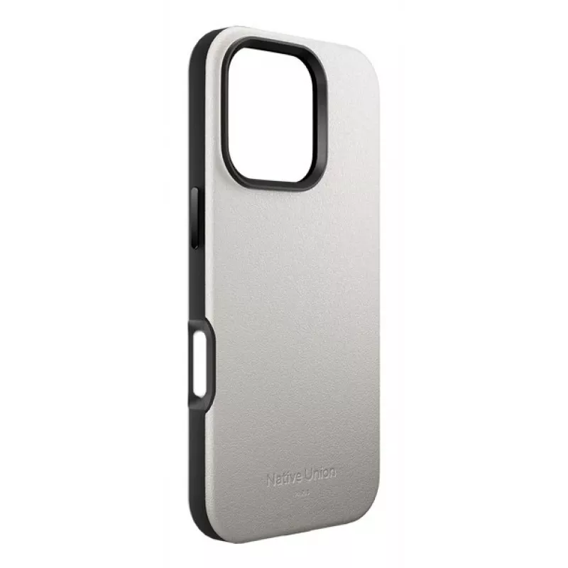 Native Union Active Case iPhone 16 - melns, MagSafe saderīgs, no pārstrādātiem materiāliem