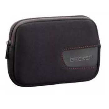 Becker Sleeve 4.3 inch aizsargmaciņš no neoprēna ar rāvējslēdzēju GPS navigācijas ierīcēm, melns