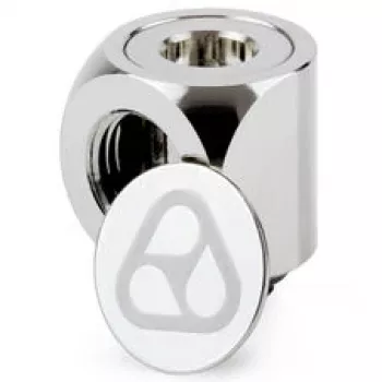 Thermal Grizzly DeltaMate Rotary 90° Adapter G1/4 collu - Spīdīgs niķelis