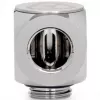 Thermal Grizzly DeltaMate Rotary 90° Adapter G1/4 collu - Spīdīgs niķelis