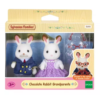 Sylvanian Families Chocolate Rabbit vecvecāku figūriņu komplekts