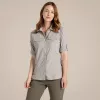 Craghoppers NosiLife Adventure LS Shirt III Sieviešu ceļojumu krekls - Soft Mushroom