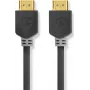 Nedis High Speed HDMI kabelis ar Ethernet 5,00 m Antracīts 4K@60Hz ARC 18 Gbps