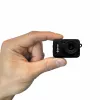 Denver DMC-1003B Melnā mini digitālā kamera 0.3MP CMOS VGA atslēgu piekariņa tīmekļa kamera