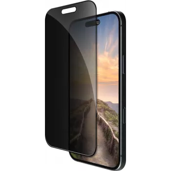 dbramante1928 Eco-shield Privātuma ekrāna aizsargs Apple iPhone 17 Pro - melns rāmis