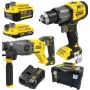 STANLEY V20 18V bezvadu kombinētais urbjmašīnas un triecienskrūvgrieža komplekts ar 4.0Ah un 2.0Ah baterijām