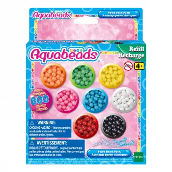 EPOCH Aquabeads Solid Beads Papildinājuma paciņa – sarkana, 600 gab.