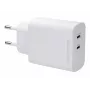 dbramante1928 re-charge 45W Dual USB-C PD sienas lādētājs - balts (ES)