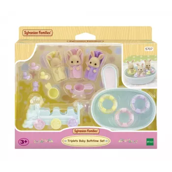 Sylvanian Families Milk Rabbit Vannasistabas rotaļu komplekts