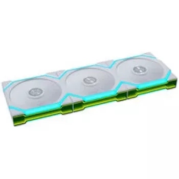 Lian Li UNI FAN SL FLEX Wireless PWM ARGB Reverse Blade 120mm ventilators 3 komplektā ar kontrolieri - balts
