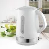 Maestro MR-035-WHITE Elektriskā tējkanna 1,7L 2200W Balta plastmasa