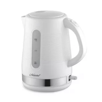 Maestro MR-035-WHITE Elektriskā tējkanna 1,7L 2200W Balta plastmasa