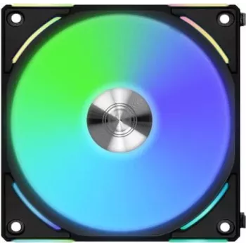 Lian Li UNI FAN AL120 V2 120mm ARGB PWM korpusa ventilators - melns