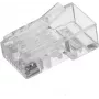 UNITEK RJ45 modulārais spraudnis (8P8C) Cat.6, 100 gab., caurspīdīgs