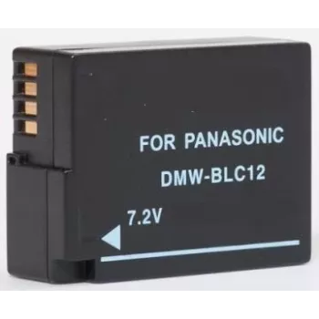 EXTRA DIGITAL Panasonic DMW-BLC12 aizstājējakumulators 1200mAh 7.2V Li-Ion Lumix G/FZ/GX sērijai