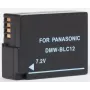 EXTRA DIGITAL Panasonic DMW-BLC12 aizstājējakumulators 1200mAh 7.2V Li-Ion Lumix G/FZ/GX sērijai