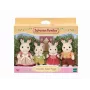 Sylvanian Families Chocolate Rabbit Family - 4 kolekcionējamas figūriņas