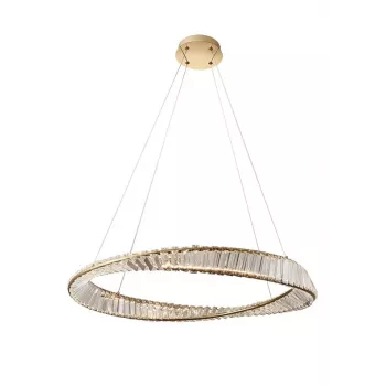 Piekaramā lampa 40W LED 2800lm Dabīgi balta apaļa griestu lampa