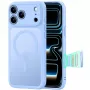 ESR Classic Hybrid MagSafe maciņš iPhone 17 Pro Max / 18 Pro Max - matēti gaiši zils