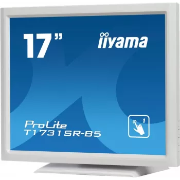 Iiyama ProLite T1731SR-W5 17 inch SXGA 5:4 5-vadu pretestības skārienjūtīgs LED monitors, melns