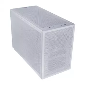 Lian Li DAN Cases B4 Micro-ATX Mini Tornis - Balts