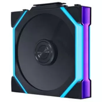 Lian Li UNI FAN SL FLEX Wireless ARGB Reverse Blade 120mm PWM korpusa ventilators - Melns