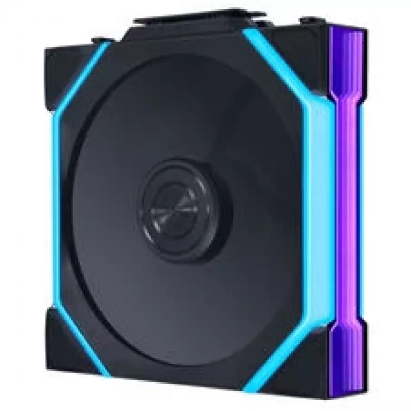 Lian Li UNI FAN SL FLEX Wireless ARGB Reverse Blade 120mm PWM korpusa ventilators - Melns