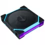 Lian Li UNI FAN SL FLEX Wireless ARGB Reverse Blade 120mm PWM korpusa ventilators - Melns