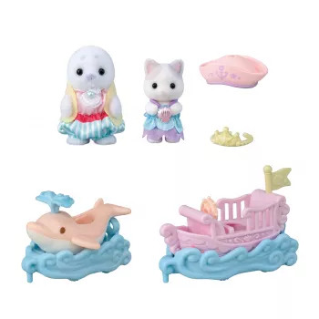 EPOCH Sylvanian Families Atrakciju parka Wave Rider rotaļu komplekts