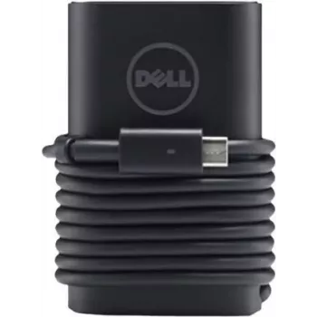 Dell 90W USB-C maiņstrāvas adapteris ar 1m kabeli - USB Power Delivery 3.0, ES kontaktdakša