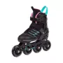 Meteor Buzzy regulējamas skrituļslidas Black-Pink-Mint EU 34-38