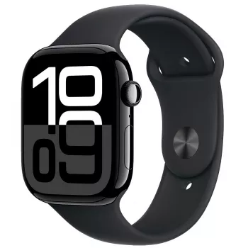 Apple Watch 10 LTE 46mm alumīnija korpuss ar Midnight Sport Band - Midnight